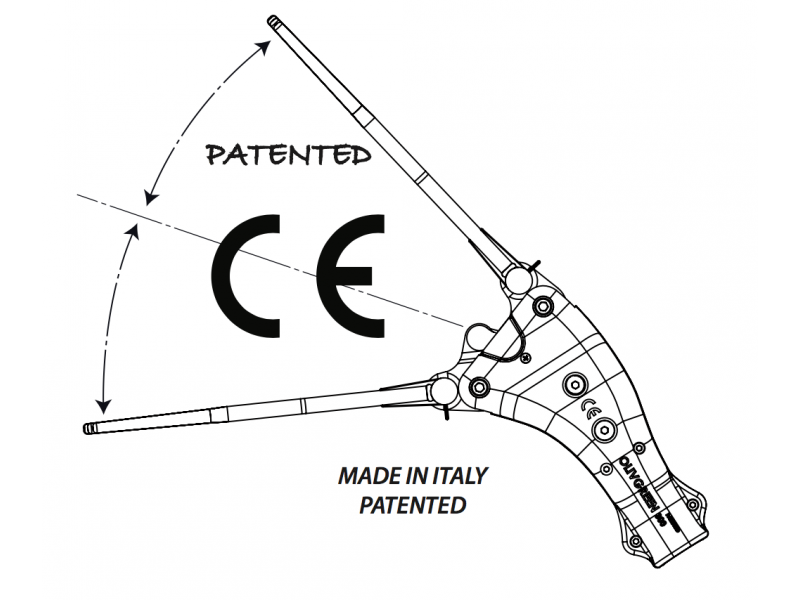 Abbacchiatore professionale elettrico a batteria 12V Minelli OlivGreen 300 Plus