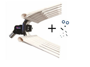 Abbacchiatore per Raccolta Olive leggero per olive Lisam MG Turbo Light con astine arrotondate