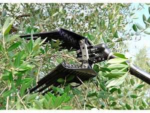 Abbacchiatore pneumatico per olive Lisam MG Turbo con astine arrotondate