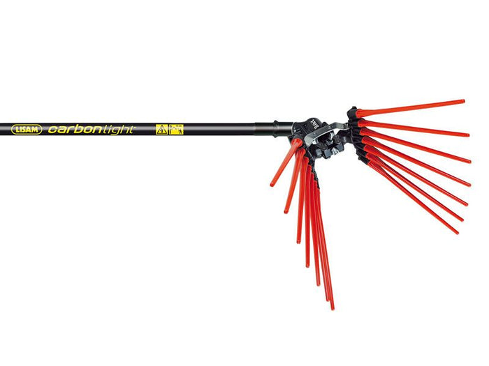 Abbacchiatore Lisam V8 EVO con astine intercambiabili