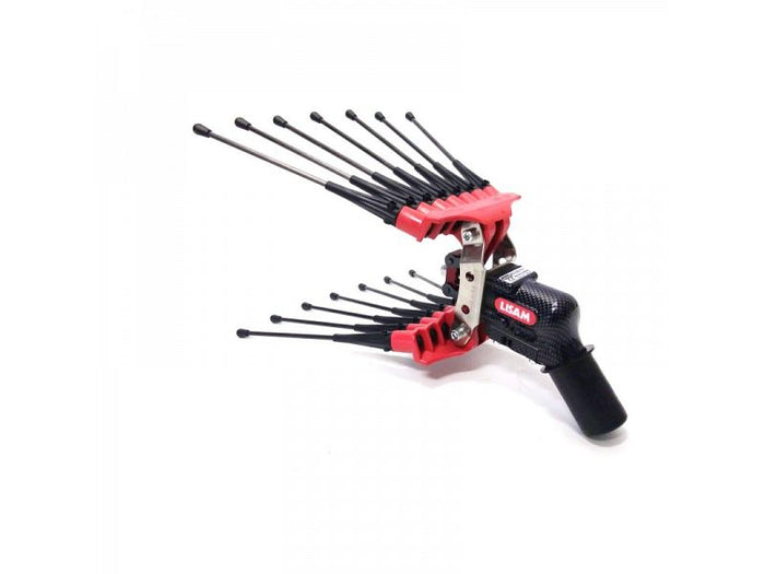 Abbacchiatore pneumatico Lisam V8 Carbon scuotiolive ad aria compressa