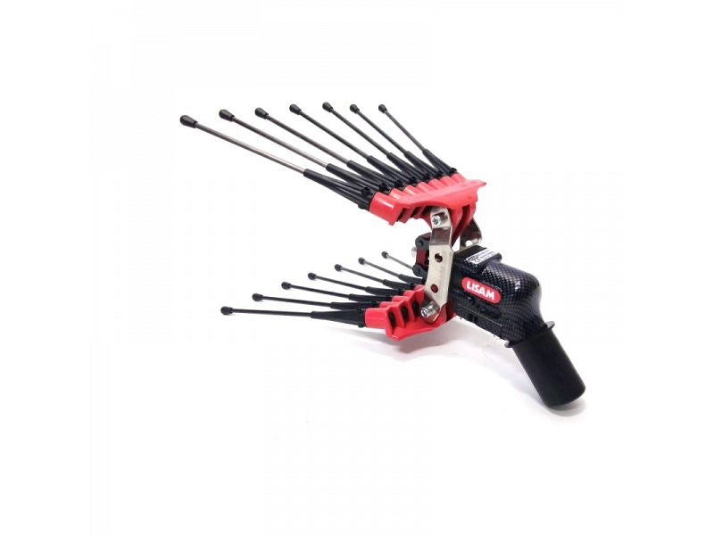 Abbacchiatore pneumatico Lisam V8 Carbon scuotiolive ad aria compressa