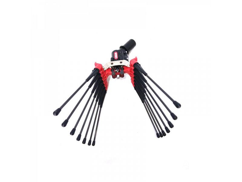 Abbacchiatore pneumatico Lisam V8 Carbon scuotiolive ad aria compressa