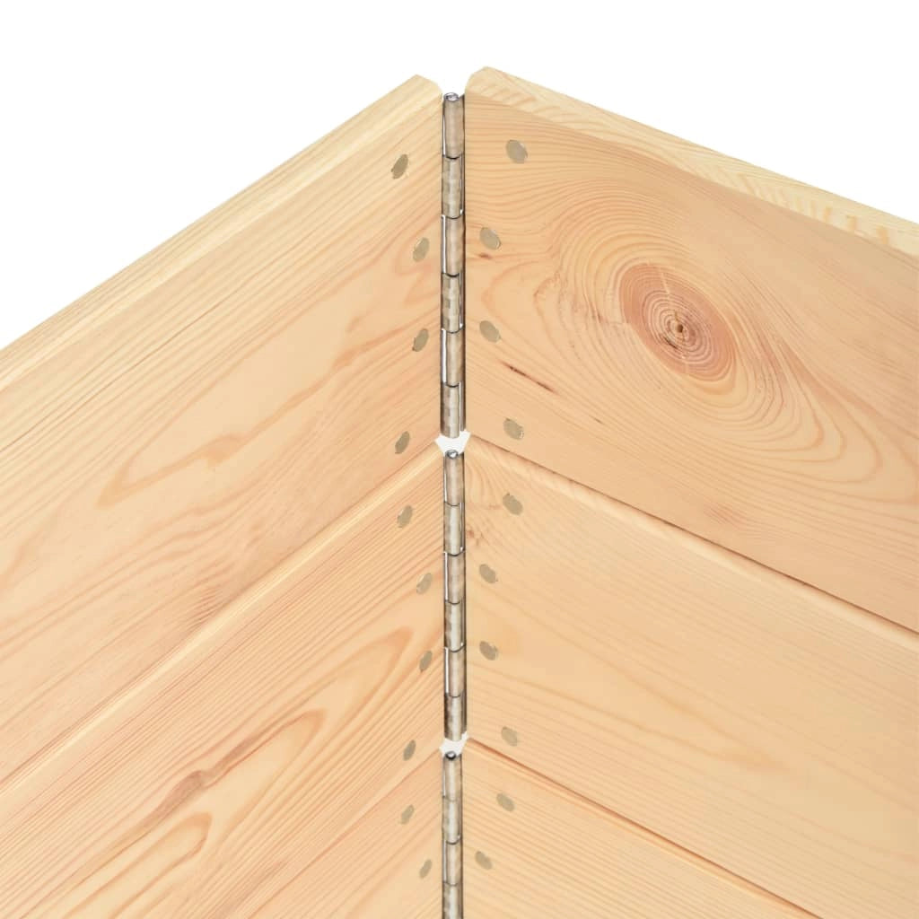 Fioriere rialzate 3 pezzi 60 x 80 cm in legno massello di pino 02_0000892