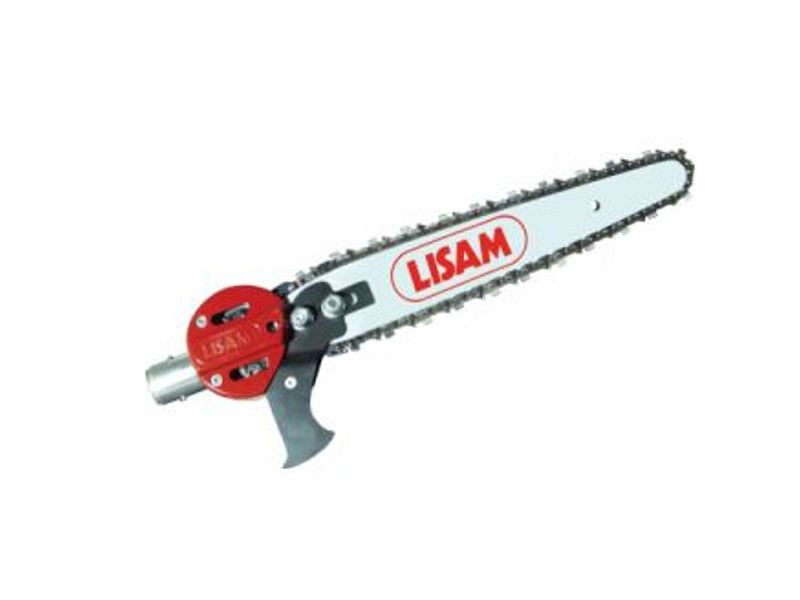 Seghetto pneumatico Lisam Sky per potatura con barra a punta con asta da 2 mt