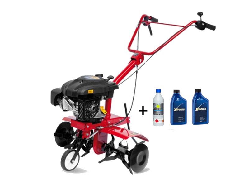 Motozappa Italian Power RG1.8-45 QD con motore Rato fresa da 60 cm con benzina e olio