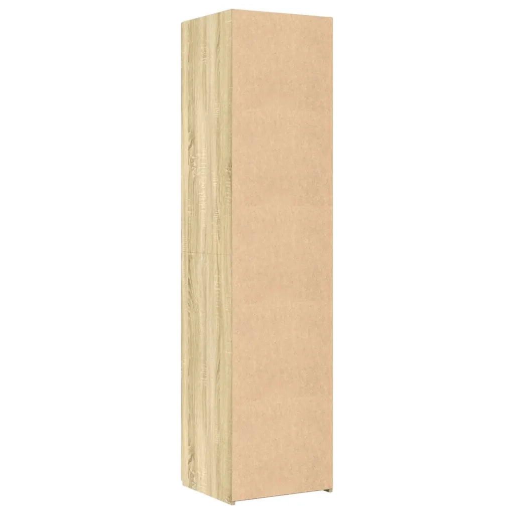 Credenza Rovere Sonoma 50x42,5x185 cm in Legno Ingegnerizzato