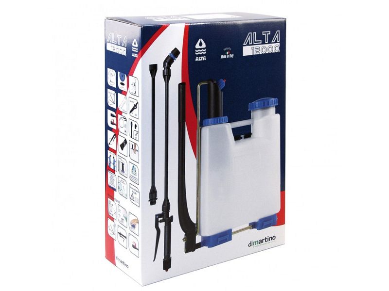 Pompa a zaino manuale per irrorazione Dimartino Alta 12000 capacitA~ 12lt