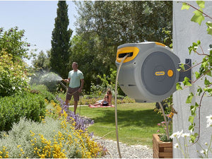 Avvolgitore Automatico Tubo Acqua Hozelock Auto Reel con tubo 25 mt