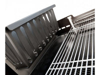 Barbecue a carbone o legna Maxi Rossofuoco 2 piani laterali