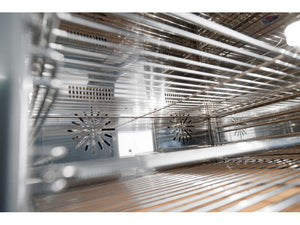 Forno a legna da esterno Sedicinoni Country Rossofuoco con carrello