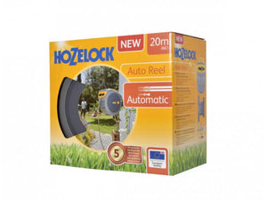 Rullo avvolgitubo da Giardino automatico Hozelock Auto Reel con tubo 20 mt