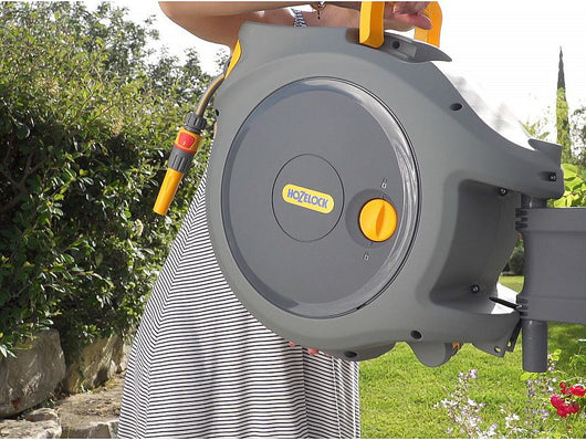 Avvolgitore Automatico Tubo Acqua Hozelock Auto Reel con 40 m di tubo