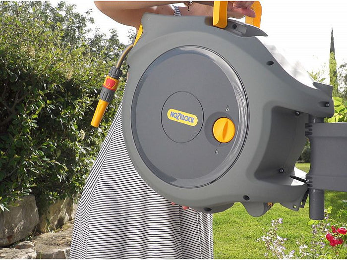 Avvolgitore Automatico Tubo Acqua Hozelock Auto Reel con 40 m di tubo