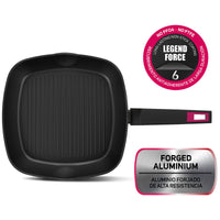 bistecchiera taurus kgr4028 cm 28x28 cod:ferx.3578