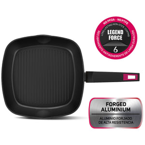 bistecchiera taurus kgr4028 cm 28x28 cod:ferx.3578