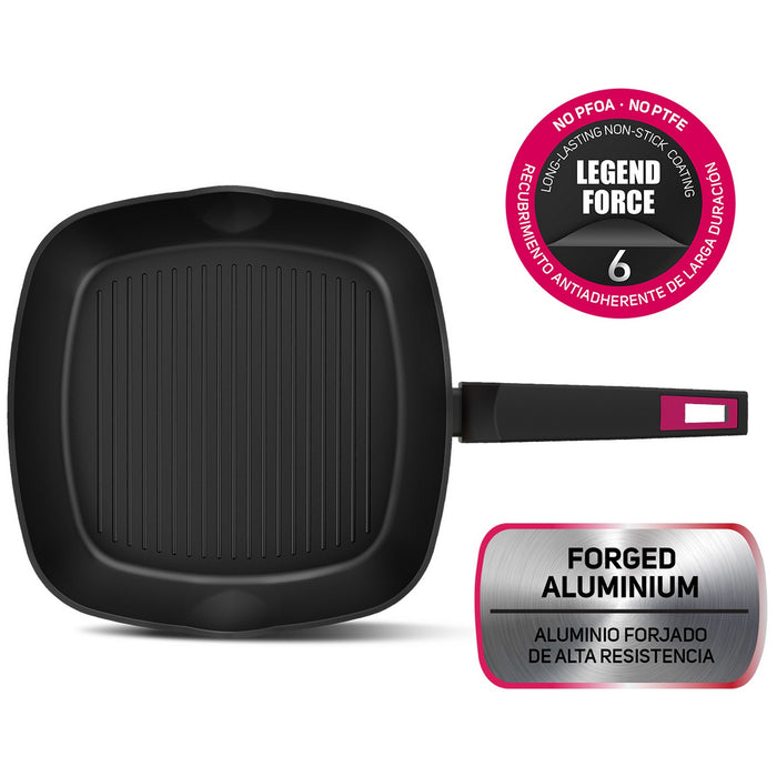 bistecchiera taurus kgr4028 cm 28x28 cod:ferx.3578