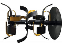 Kit Rotocut per fresare trinciare e rimescolare per motozappa e motocoltivatori - Foro 10 - Motocoltivatore