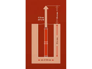 Pompa di profonditA~ Einhell GC-DW 1300 N inox 1300W profonditA~ 65m 5000 l/h