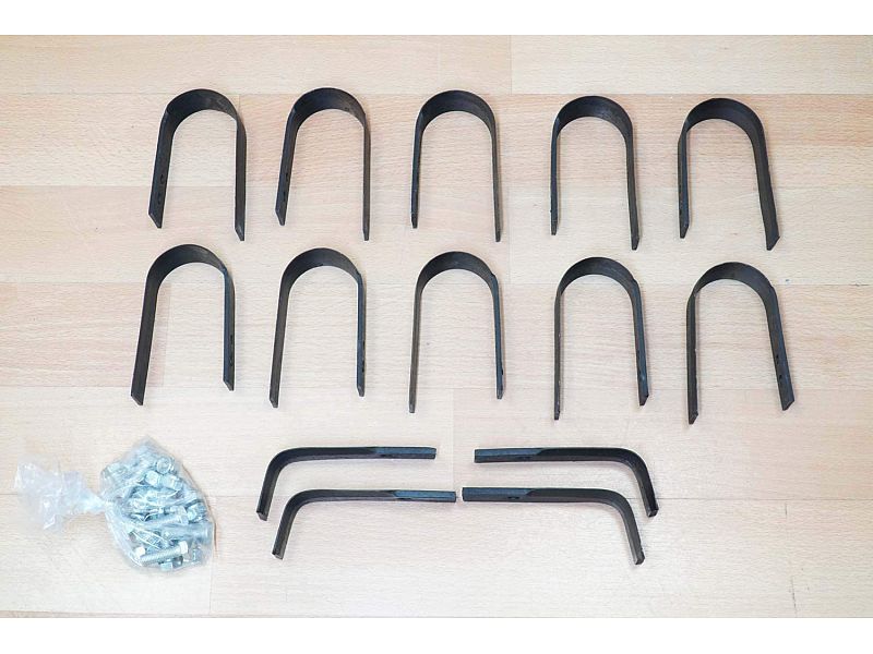 Kit Rotocut per fresare trinciare e rimescolare per motozappa e motocoltivatori - Foro 10 - Motozappa