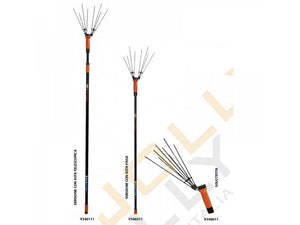 Abbacchiatore a batteria V34 Jolly Italia con asta telescopica e cavo, alimentazione da 12V