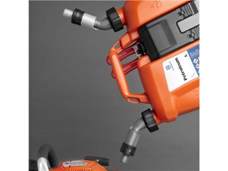 Tanica Combinata Husqvarna per carburante 5lt piA~¹ olio 2,5lt