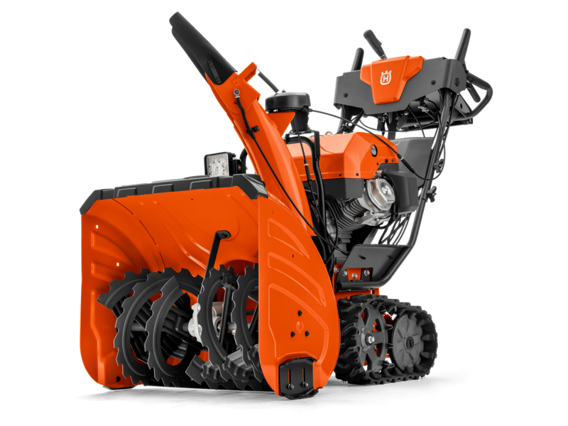 Spazzaneve professionale a cingoli Husqvarna ST427T idrostatico motore 369cc 11Hp