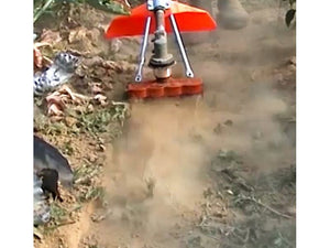 Fresa universale per decespugliatore Mytilla zappette in acciaio lavoro 20cm