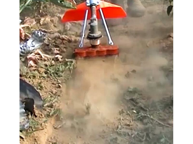 Fresa universale per decespugliatore Mytilla zappette in acciaio lavoro 20cm