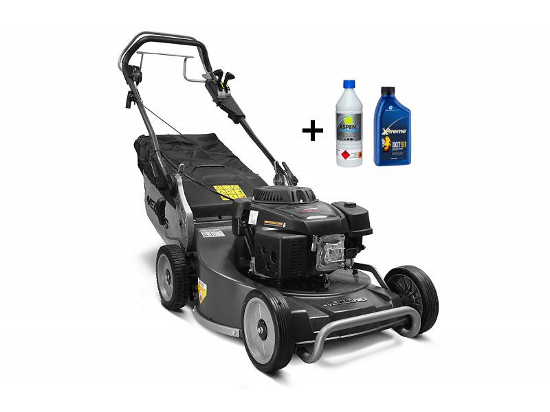 Tagliaerba a scoppio Weibang WB537SCVALB 196cc 7Hp taglio 53cm 3 marce + benzina e olio