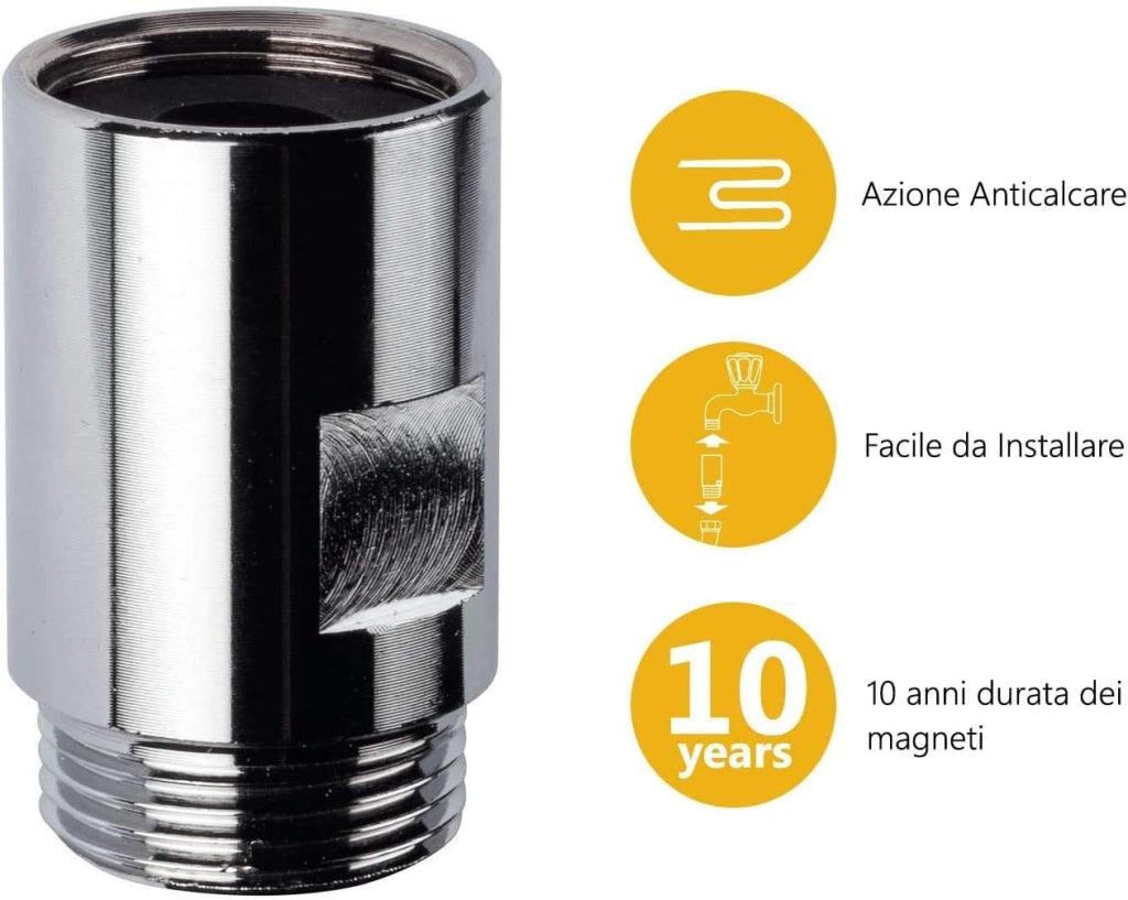 Phure Neokal Dispositivo Anticalcare Magnetico Universale 3/4" Per Lavatrice E Lavastoviglie