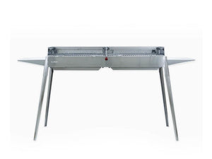 Barbecue a carbone Lisa Etna Maxi in acciaio inox