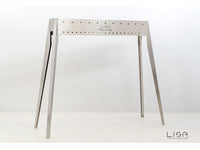 Barbecue a carbone per arrosticini Lisa Miami 800 in acciaio inox