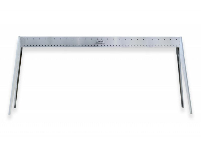 Barbecue a carbone Lisa Etna Mini portatile in acciaio inox