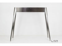 Barbecue a carbone per arrosticini Lisa Miami 800 in acciaio inox