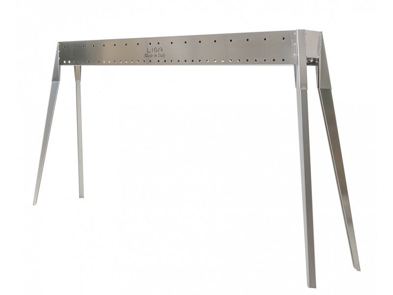 Barbecue a carbone per arrosticini Lisa Miami 1500 in acciaio inox