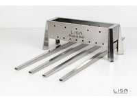 Barbecue a carbone per arrosticini Lisa Miami 500 in acciaio inox