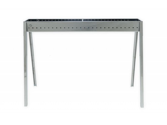 Barbecue a carbone per arrosticini Lisa Milano 100 in acciaio inox