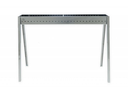 Barbecue a carbone per arrosticini Lisa Milano 100 in acciaio inox