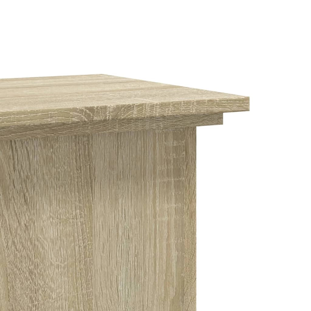 Portavasi Sonoma mobile per fiori 33 x 33 x 80 cm legno ingegnerizzato marrone 02_0045181