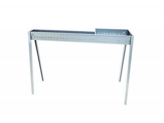 Barbecue a carbone per arrosticini Lisa Milano Grill 80+40 in acciaio inox