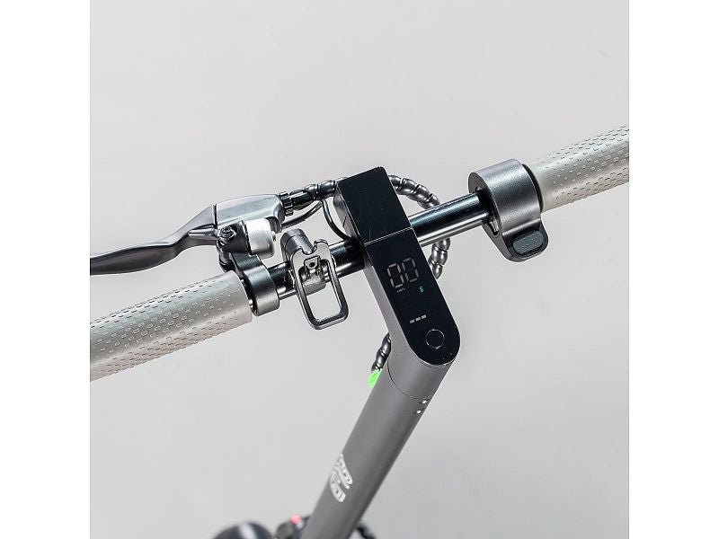 Monopattino elettrico a batteria 36V 6Ah EMG Velociptor Tech 2 VelocitA~ 25Km/h - Grigio