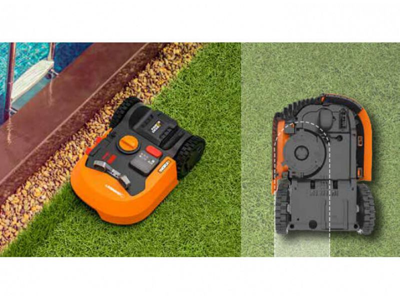 Robot tagliaerba Worx Landroid M500 WR141E per 500mq taglio 18cm