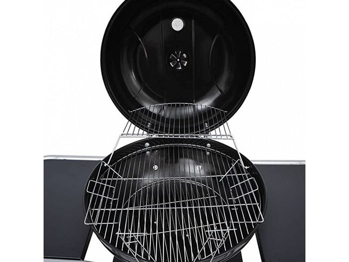 Barbecue a carbone El Gaucho Globo Comfort griglia 55cm coperchio con termometro