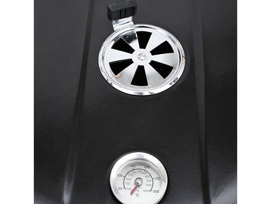 Barbecue a carbone El Gaucho Globo Comfort griglia 55cm coperchio con termometro