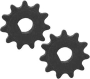 Cingolo motore elettrico, raccordo catena 11 denti - asse anteriore raccordo 25H - alta velocità trasmissione motrice - sostituzione e manutenzione.
