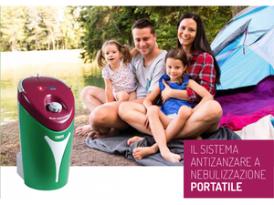 Dispositivo antizanzara a batteria Zhalt Portable FreeZanz da esterno fino a 150mq