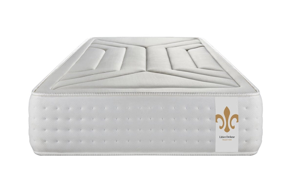 Materasso 90x200 cm Molle insacchettate e Memory foam - Vingt-Quatre