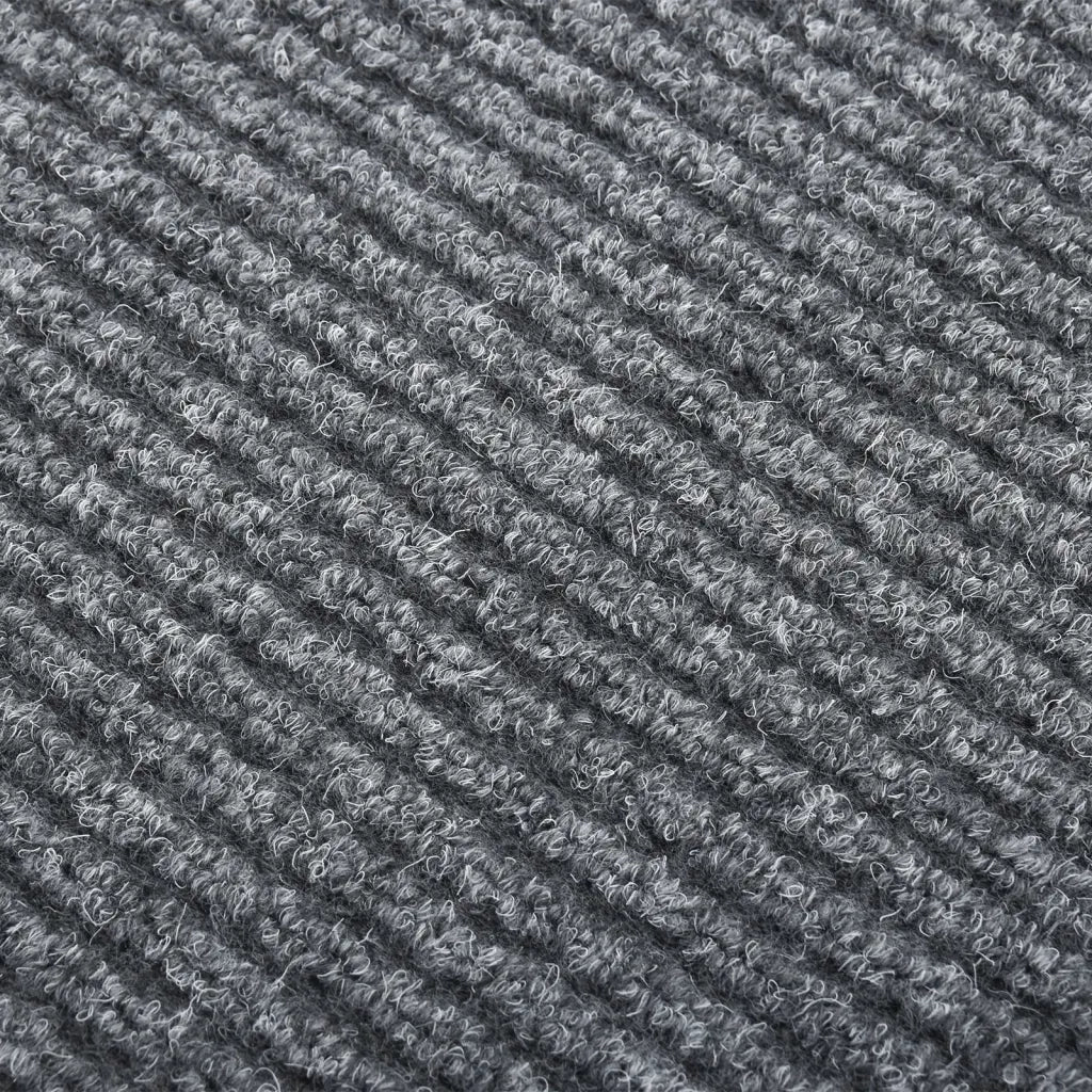 Tappeto Corsia Acchiappa Polvere 100x500 cm Grigio 327182