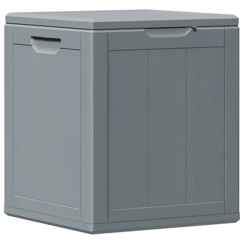 Baule da Giardino 90 L Grigio Aspetto legno in PP CFW9493753